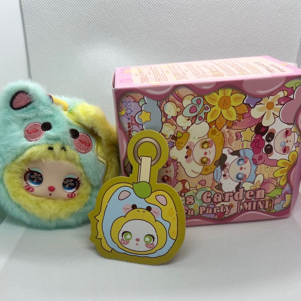 Liila Garden Tea Party Lemon Pony  HIPPO kawaii bag charm keychain